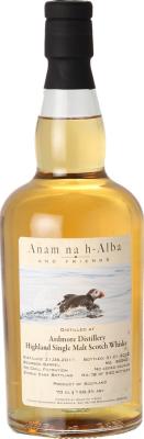 Ardmore 2011 ANHA Bourbon Barrel 58.3% 700ml