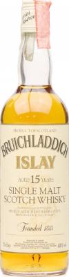 Bruichladdich 15yo Single Malt Scotch Whisky Rinaldi import 43% 700ml
