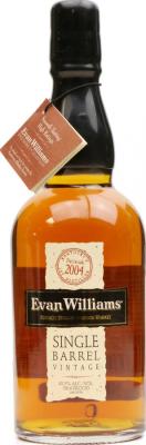 Evan Williams 2004 Single Barrel 9yo #278 43.3% 700ml