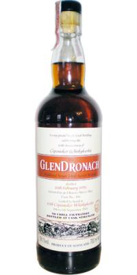 Glendronach 1996 Wk Coepenicker Whiskyherbst handbottled Oloroso Sherry Butt #196 59.1% 700ml