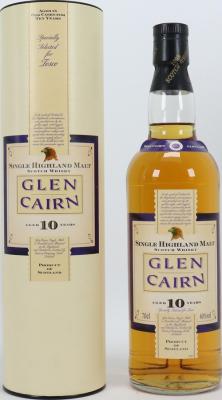 Glen Cairn 10yo Single Highland Malt Scotch Whisky Oak Casks Tesco 40% 700ml