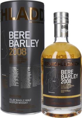 Bruichladdich 2008 Bere Barley Islay Grown Dunlossit Estate 50% 700ml