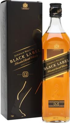 Johnnie Walker Black Label Blended Scotch Whisky 12yo 40% 700ml