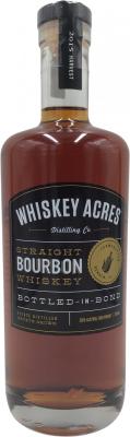 Whisky Acres Distilling Co. Straight Bourbon Whisky New Charred Oak 50% 750ml