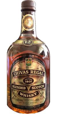 Chivas Regal 12yo Seagram Nederland B.V. Amsterdam 40% 700ml