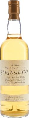 Springbank 1972 LR Oak #141 46% 700ml