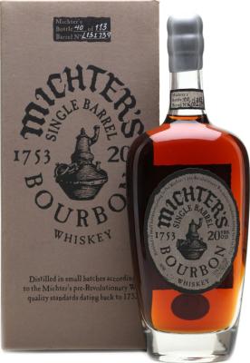 Michter's 20yo Single Barrel Bourbon L14B95 57.1% 700ml