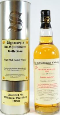 Millburn 1983 SV The Un-Chillfiltered Collection Sherry Butt #1404 46% 700ml