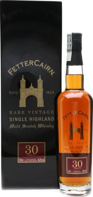 Fettercairn 30yo Rare Vintage 43.3% 700ml