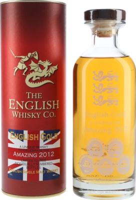 The English Whisky English Gold to celebrate an Amazing 2012 Bourbon 46% 700ml
