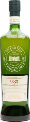 Glen Grant 1988 SMWS 9.83 Tiger Balm Limoncello and scented candles Refill Ex-Sherry Butt 56.5% 700ml