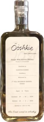 Glentauchers 2009 Ooki 11yo 1st Fill Bourbon Barrel #700420 57.5% 500ml