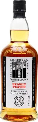 Kilkerran Heavily Peated Peat in Progress Batch 7 Bourbon 90% Sherry 10% 59.1% 750ml