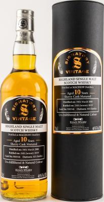 Macduff 2008 SV Un-chillfiltered & Natural Colour Sherry Cask #900346 Kirsch Whisky 46% 700ml