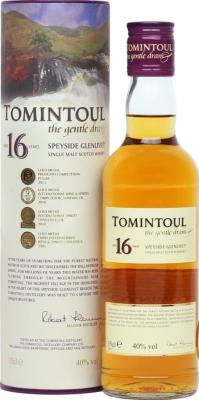 Tomintoul 16yo 40% 350ml