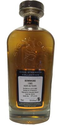 Bowmore 1985 SV Cask Strength Collection #32210 53.6% 700ml
