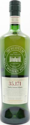 Glen Moray 1991 SMWS 35.171 Lucky lemon lickers 2nd Fill Ex-Bourbon Hogshead 56.2% 700ml