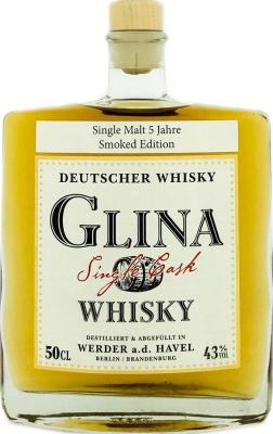 Glina Whisky 2014 Smoked Edition Ex-Bourbon Charred #94 43% 500ml