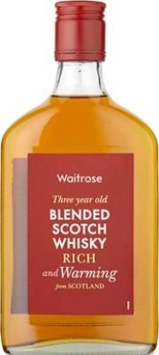 Waitrose 3yo Blended Scotch Whisky 40% 350ml