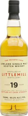 Littlemill 1992 The Private Cask 60.2% 700ml