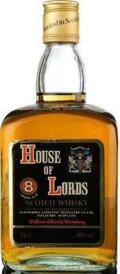 House of Lords 8yo Scotch Whisky Interpartner HWG Weinimport Hamburg 40% 750ml