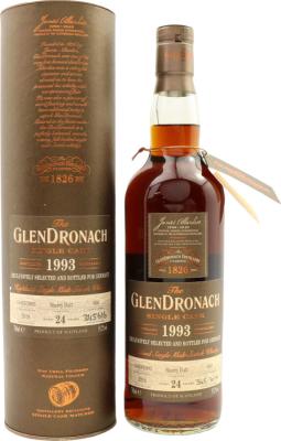 Glendronach 1993 Sherry Butt Single Cask 24yo #660 Germany Exclusive 59.2% 700ml