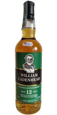 William Cadenhead 12yo CA Blended Scotch Whisky Sherry Cask Solera System 46% 700ml