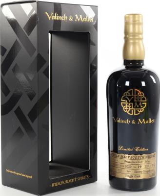 Valinch & Mallet 2001 Bruichladdich The spirit of art Sherry Hogshead #727 19yo 53.4% 700ml