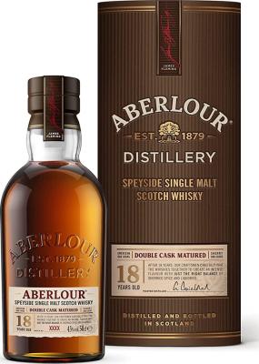 Aberlour Double Cask Matured 18yo 43% 500ml