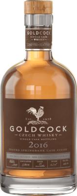 Gold Cock 2016 Peated Springbank Cask Finish 62.1% 700ml