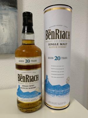 BenRiach 20yo Blue Label 43% 700ml