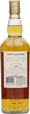 Dallas Dhu 1979 GM 43% 750ml