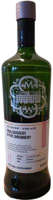 Macduff 2009 SMWS 6.41 Skullduggery in the shrubbery 2nd Fill Ex-Bourbon Barrel 56.7% 700ml
