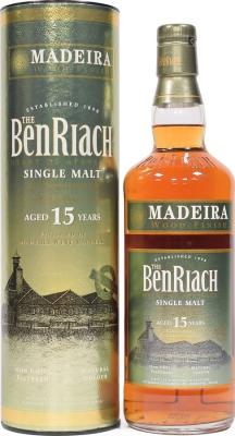 BenRiach 15yo Madeira Wood Finish Series Madeira Barrels 46% 750ml