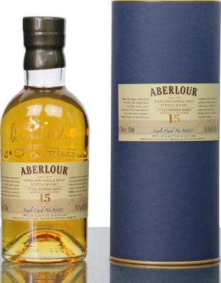 Aberlour 15yo Single Cask 1st Fill Bourbon Barrel #16683 Scandlines Exclusive 59.7% 700ml
