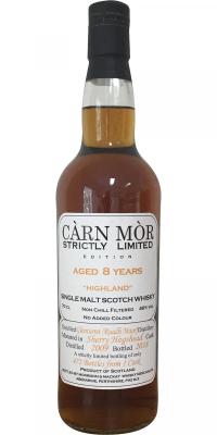 Ruadh Maor 2009 MMcK Carn Mor Strictly Limited Edition Sherry Hogshead 46% 700ml