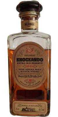 Knockando 1964 XO Reserve Square Decanter 43% 750ml