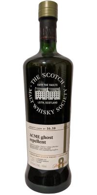 Glenturret 2010 SMWS 16.38 Re-charred Hogshead 59.3% 750ml