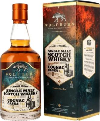 Wolfburn 2017 Cognac Cask 8yo 46% 700ml