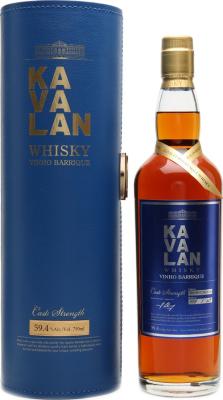 Kavalan Solist wine Barrique Single Cask W090929010A K&L Wines Merchants 59.4% 750ml