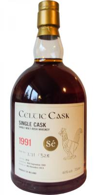 Celtic Cask 1991 Se 6 Single Cask #1916 46% 700ml