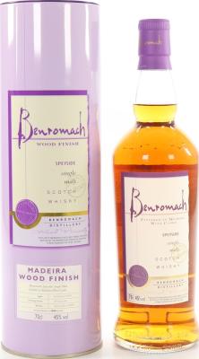 Benromach 2000 Madeira Cask Finish 45% 700ml