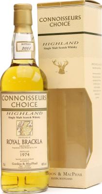 Royal Brackla 1974 GM Connoisseurs Choice 40% 700ml