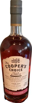 Caol Ila Peat & Fruit VM The Cooper's Choice Port Wood 55% 700ml