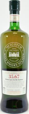 Glen Moray 1988 SMWS 35.67 Winter spice for the Summer Refill Ex-Bourbon Hogshead 63.2% 700ml