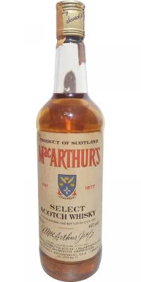 MacArthur's Select JMaA 40% 750ml