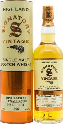 Glenallachie 1996 SV Vintage Collection #5265 43% 700ml