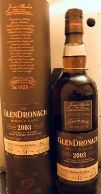 Glendronach 2003 Pedro Ximenez Sherry Puncheon #4008 Taiwan Exclusive 53.9% 700ml