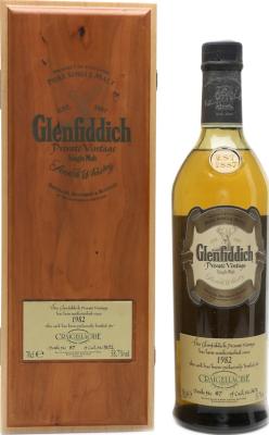 Glenfiddich 1982 Private Vintage for Craigellachie Hotel #3672 58.7% 700ml