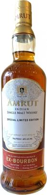 Amrut 2014 Ex-Bourbon Cask #1500 Clydesdale 60% 700ml